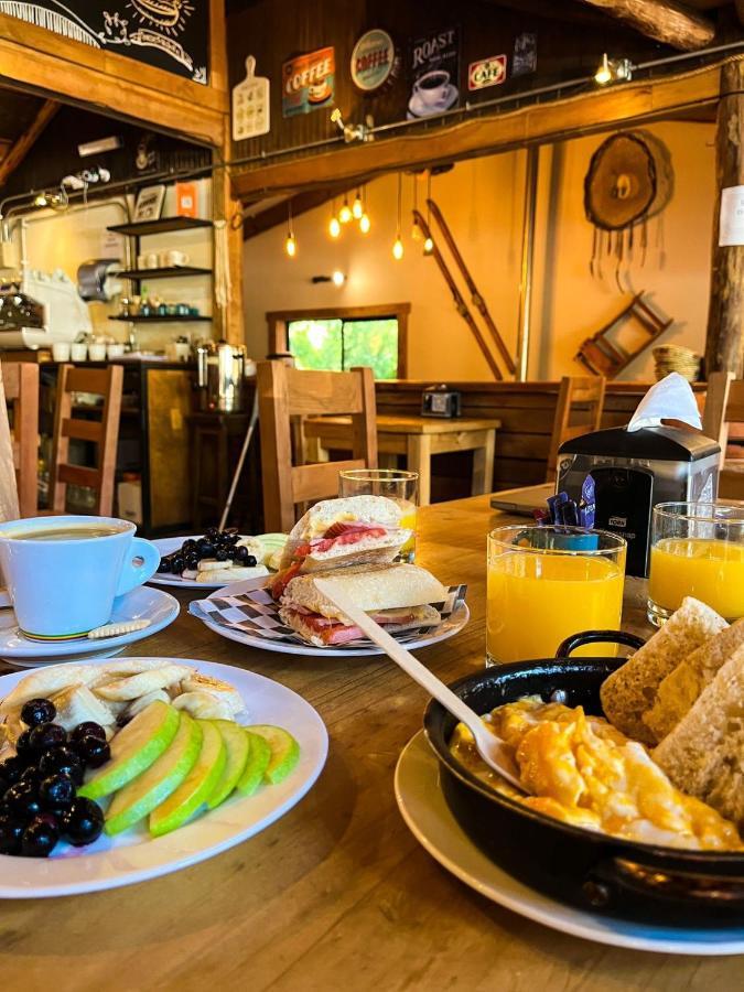 Las Bravas Lodge Las Trancas Eksteriør bilde